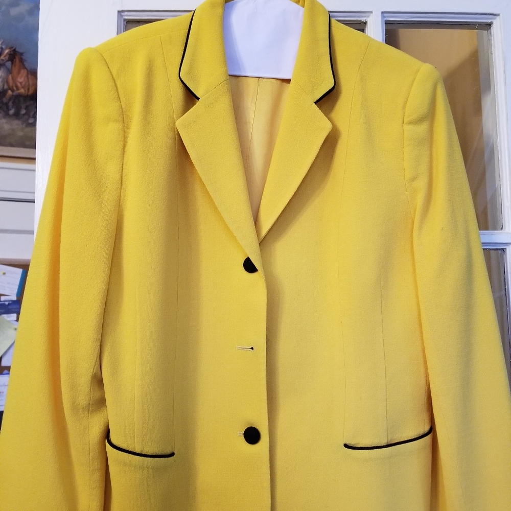 Valerie Stevens jacket and skirt